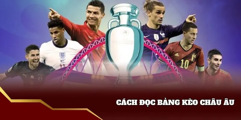 Đọc bảng kèo châu Âu