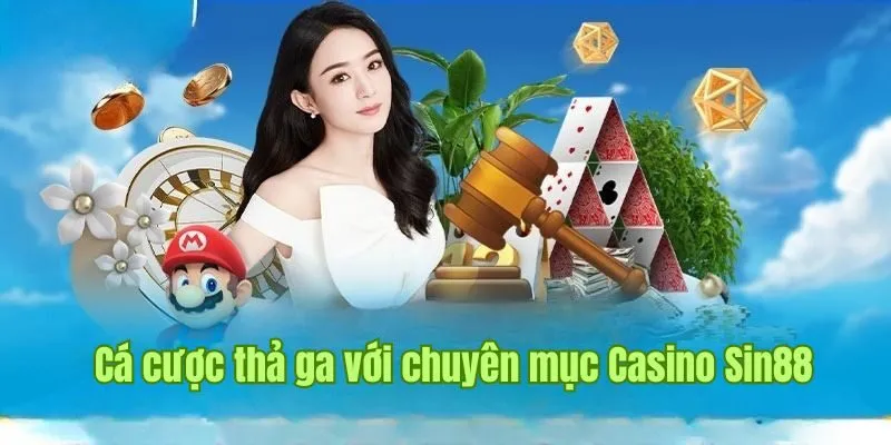Sảnh Casino nổi bật với hàng loạt trò chơi bài hàng đầu