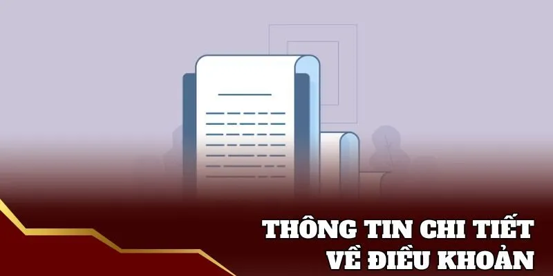 Thông tin từng mục của điều khoản sử dụng